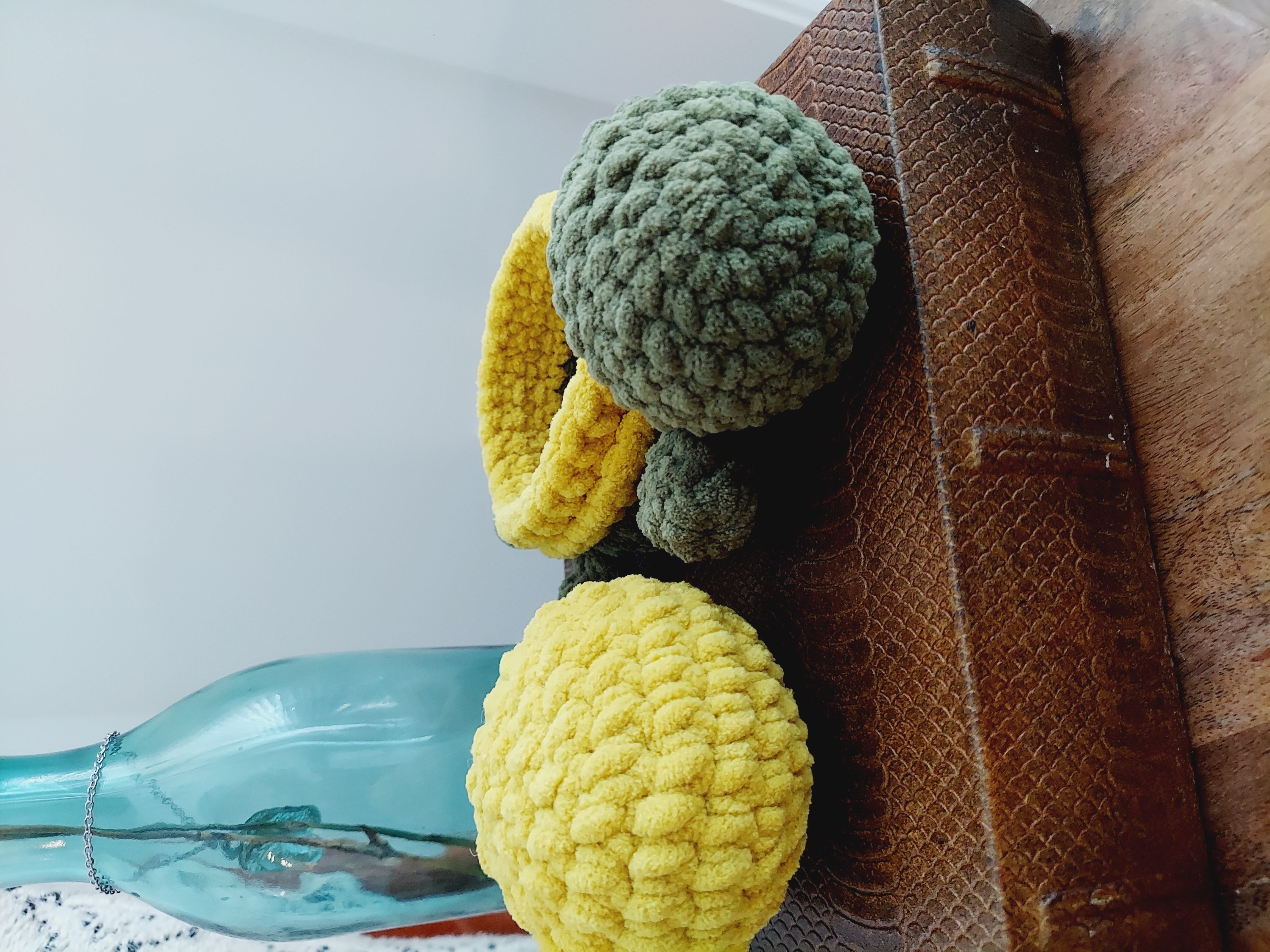 Crochet Stress Ball Turtle