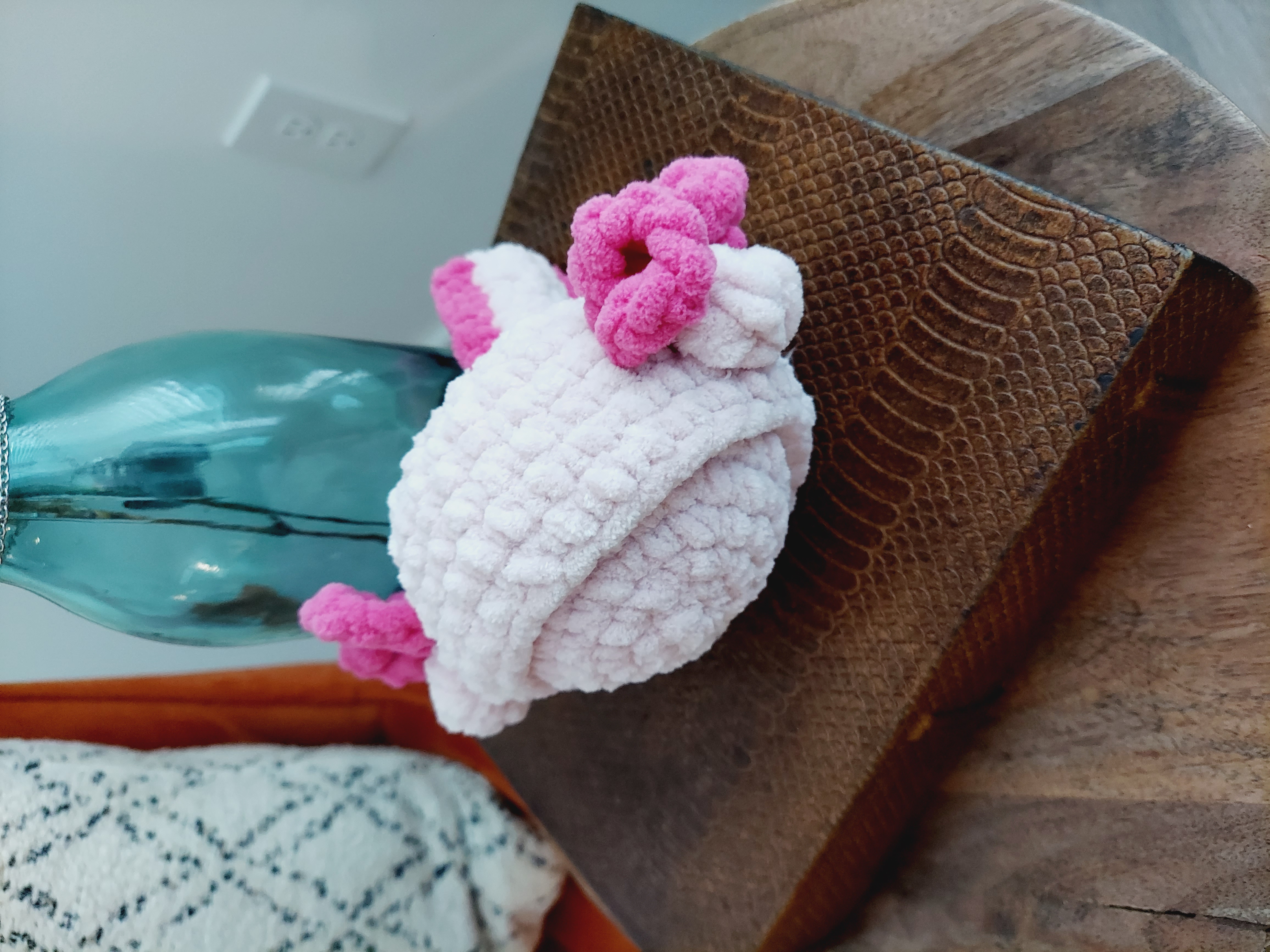 Plush Axolotl Stress Ball Toy