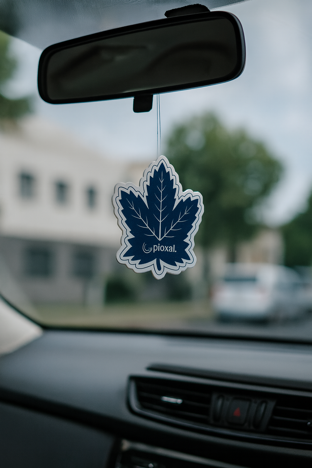 PACK OF 5 - PIOXAL Air Fresheners Car Air Freshener. Hanging Blue Maple Leafs Shape in Toronto Provides Lasting Scent for Auto or Home. Canada