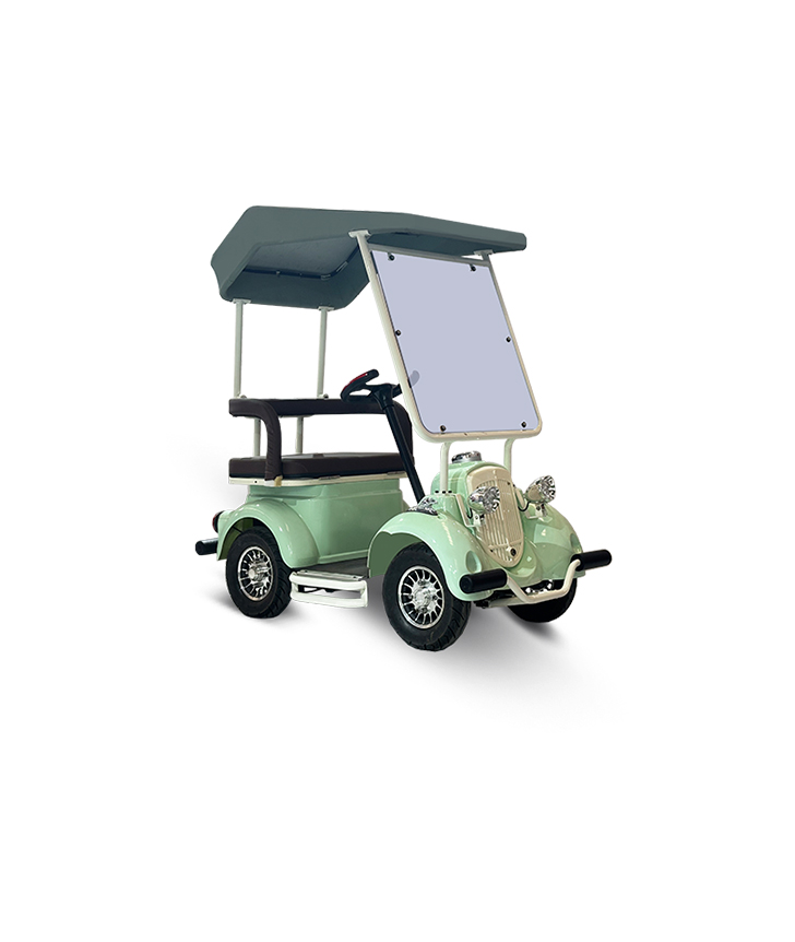 Vintage Style Golf Cart