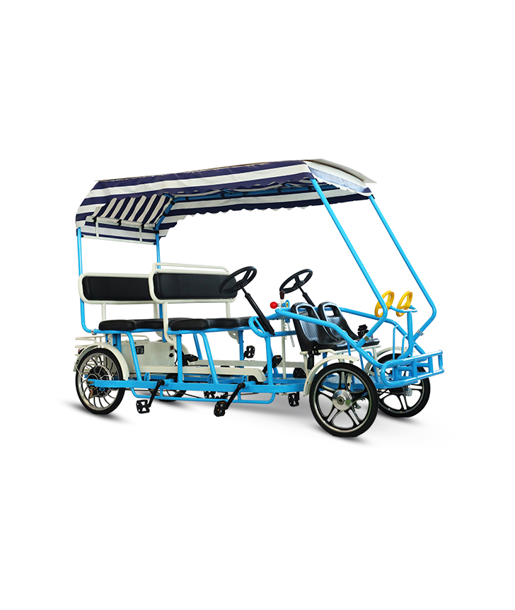 Four-Wheel Family Pedal Bike