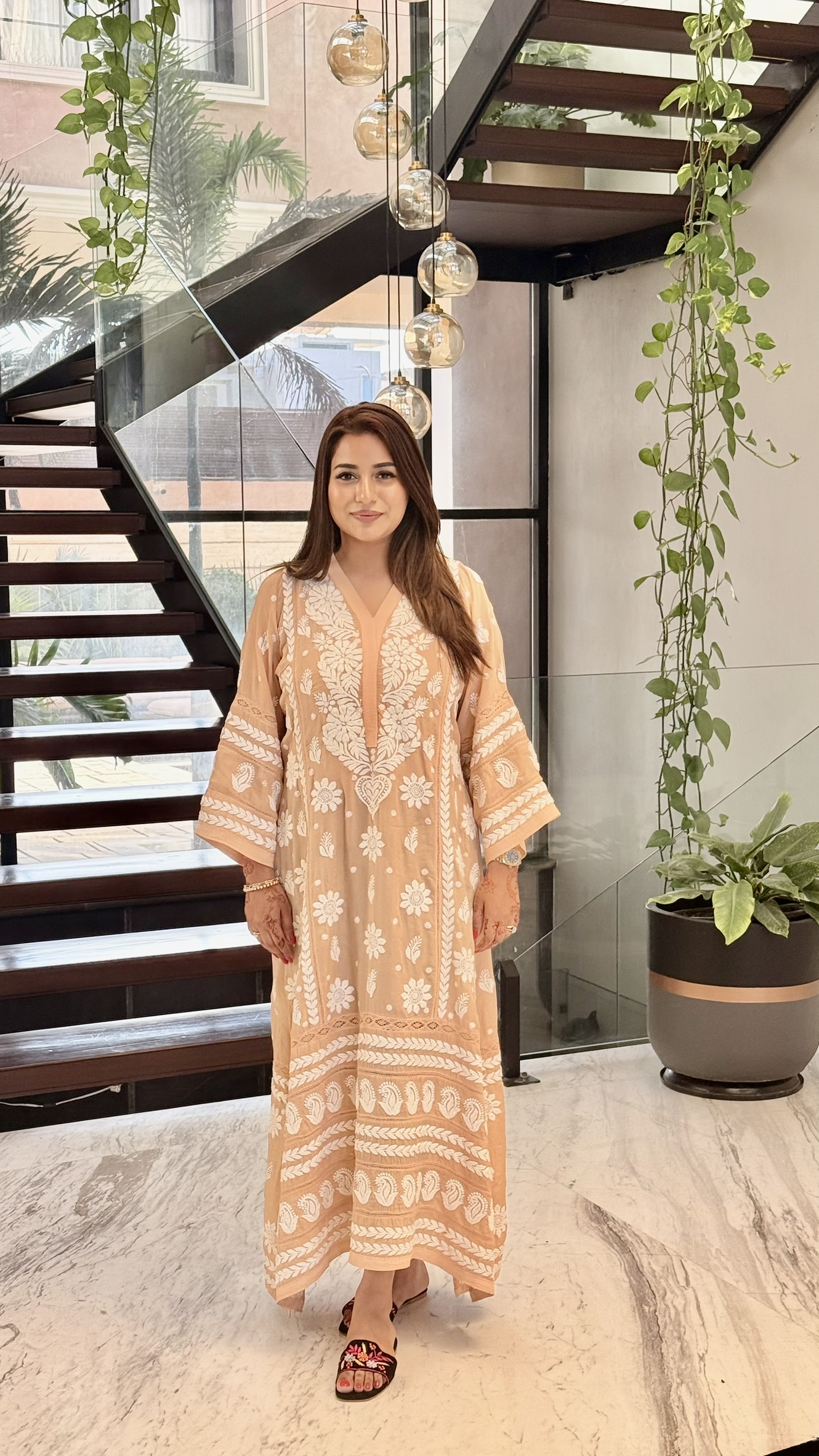 Maharani Kurta - Crepe Set
