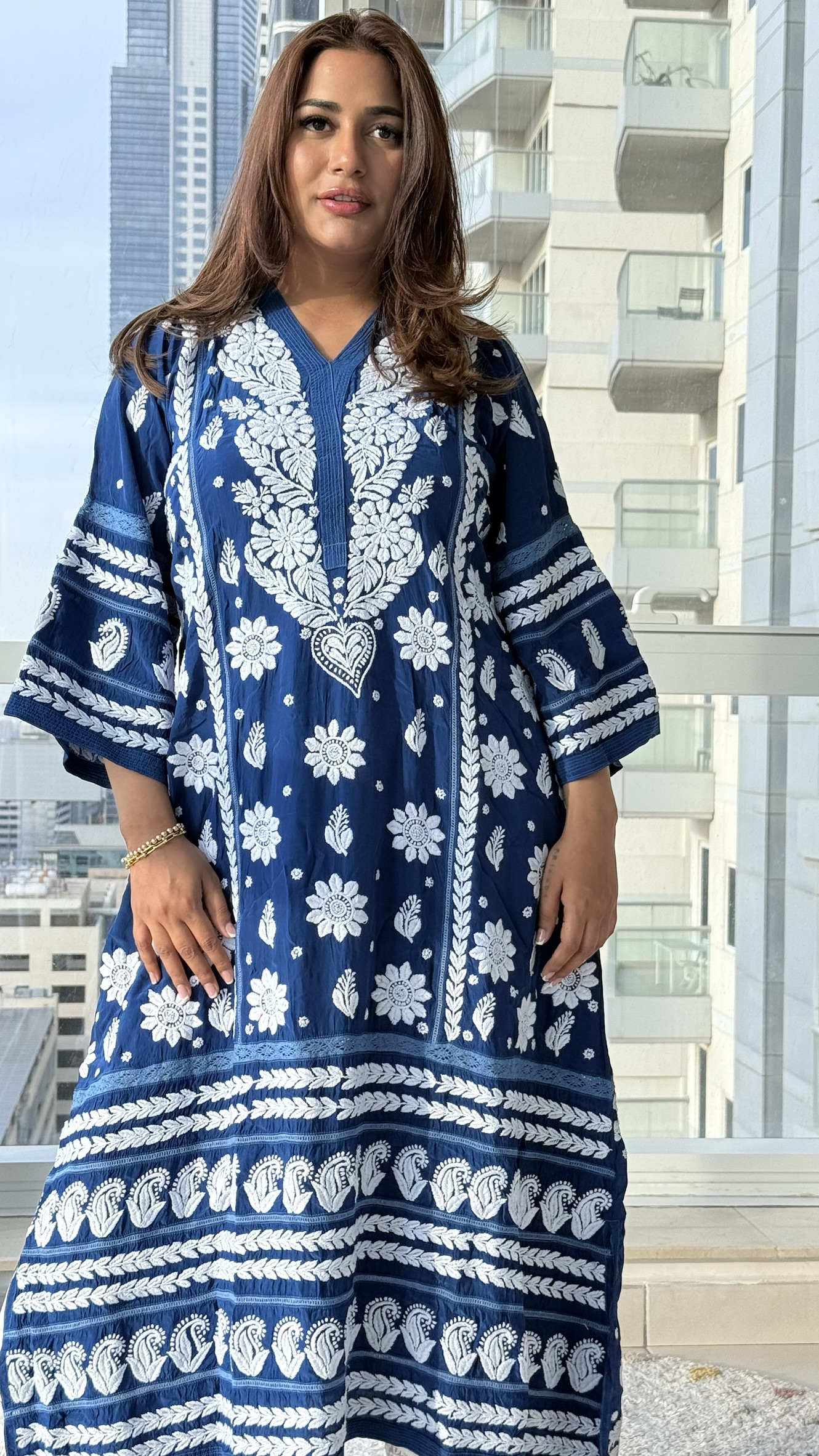 Maharani Kurta - Crepe Set