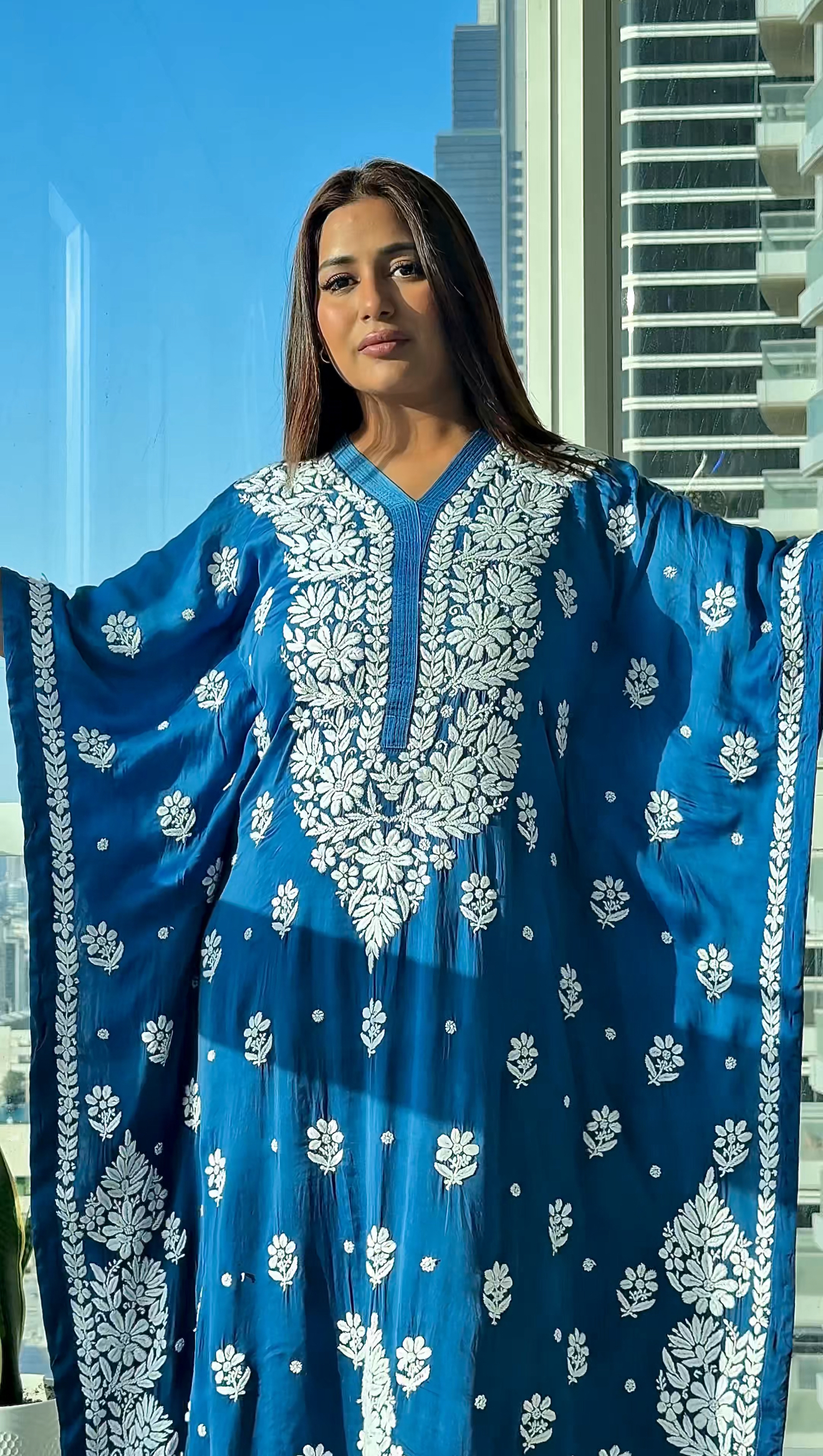 Muslin Fabric Kaftan