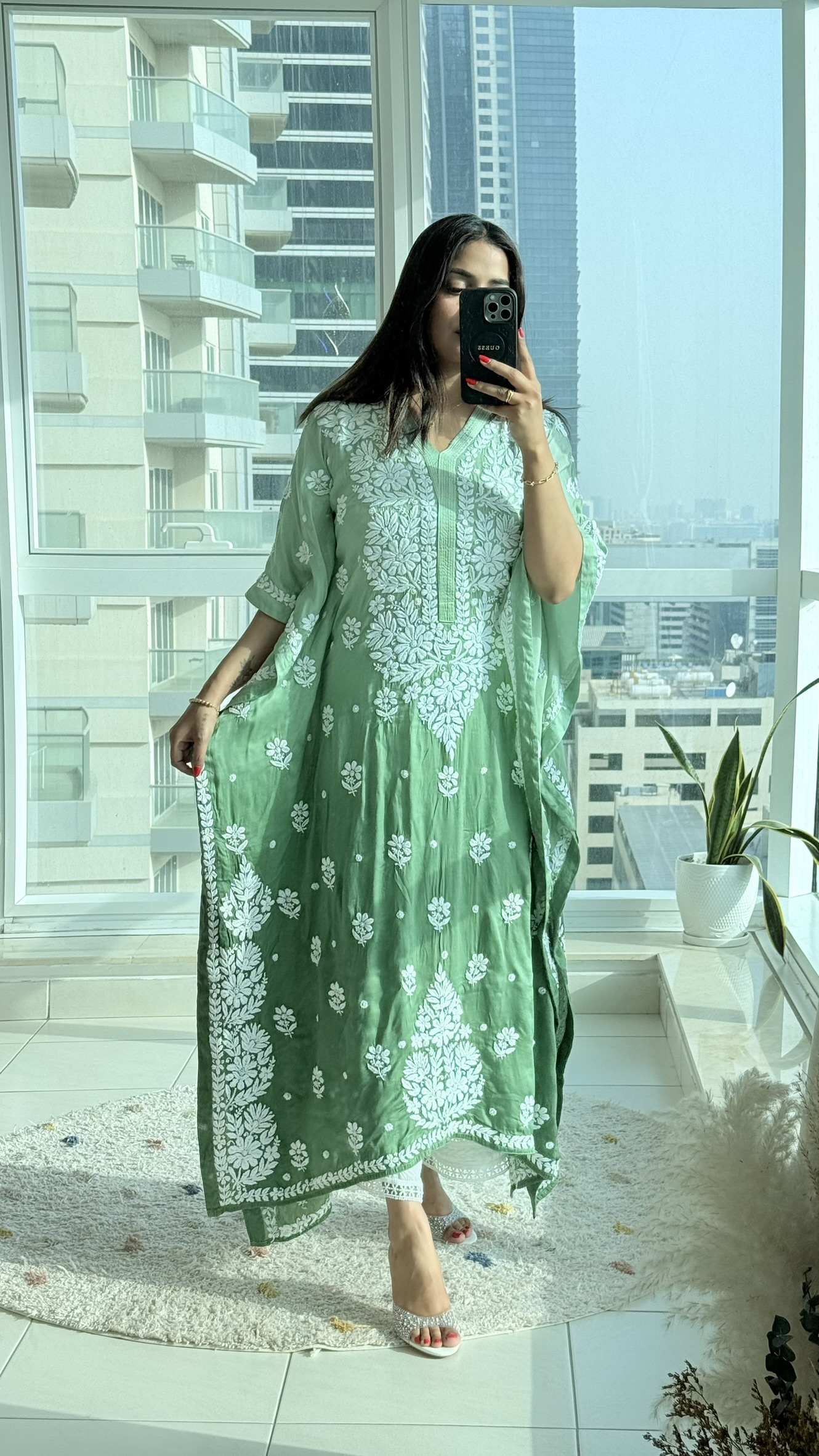 Muslin Fabric Kaftan