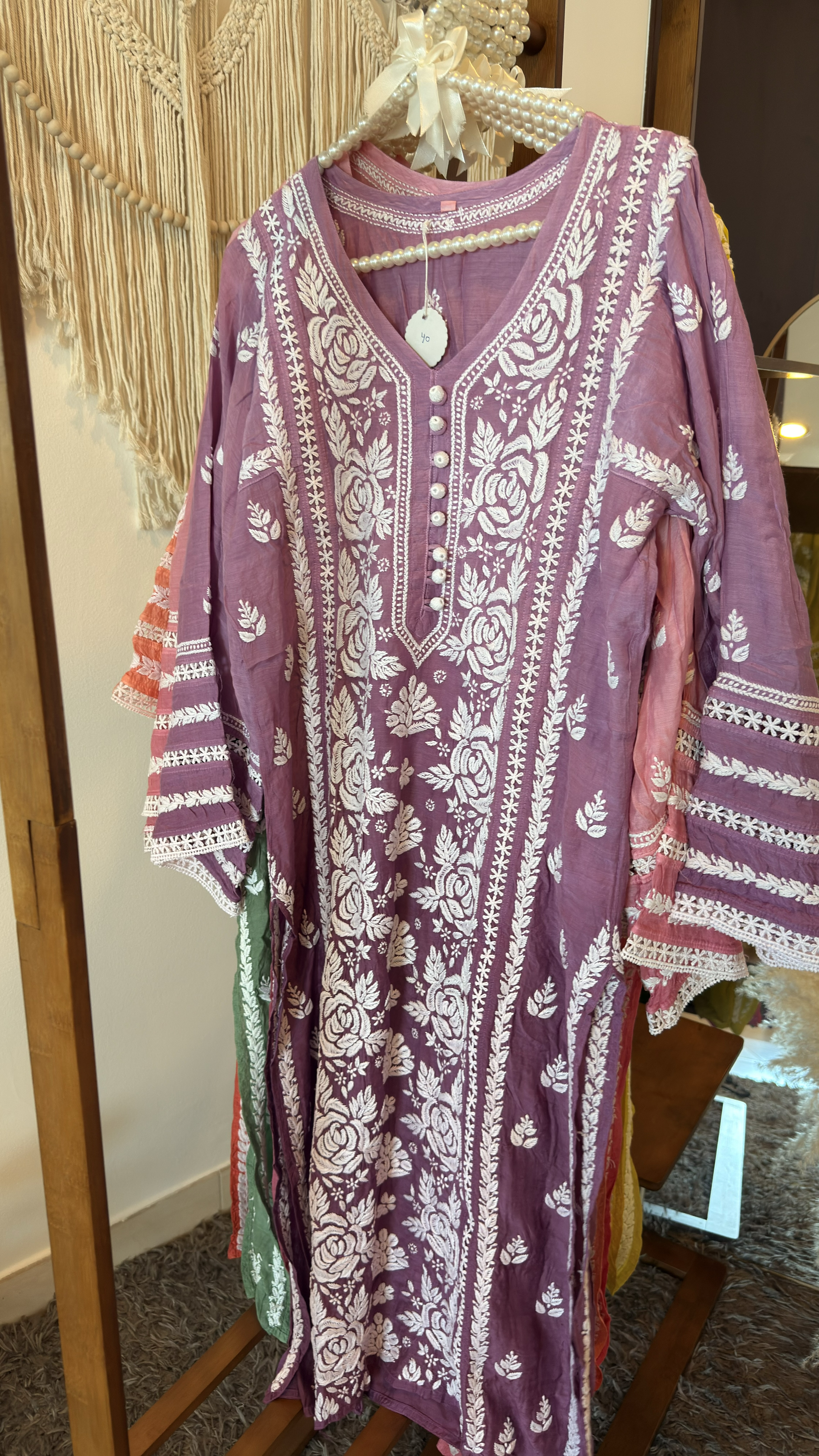 Muslin Set - Rose Cord