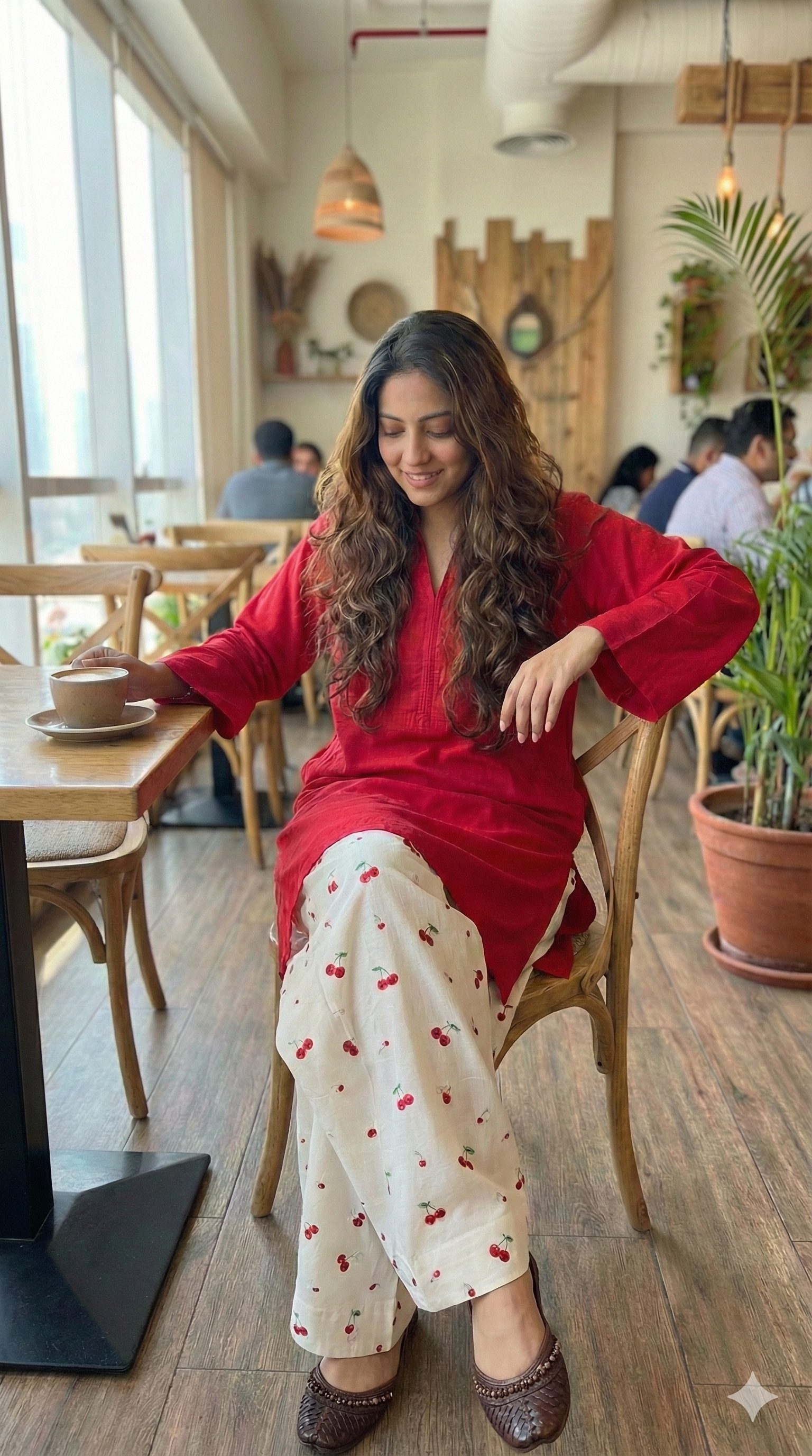 Farshi Shalwar set - Embroidered Shalwar