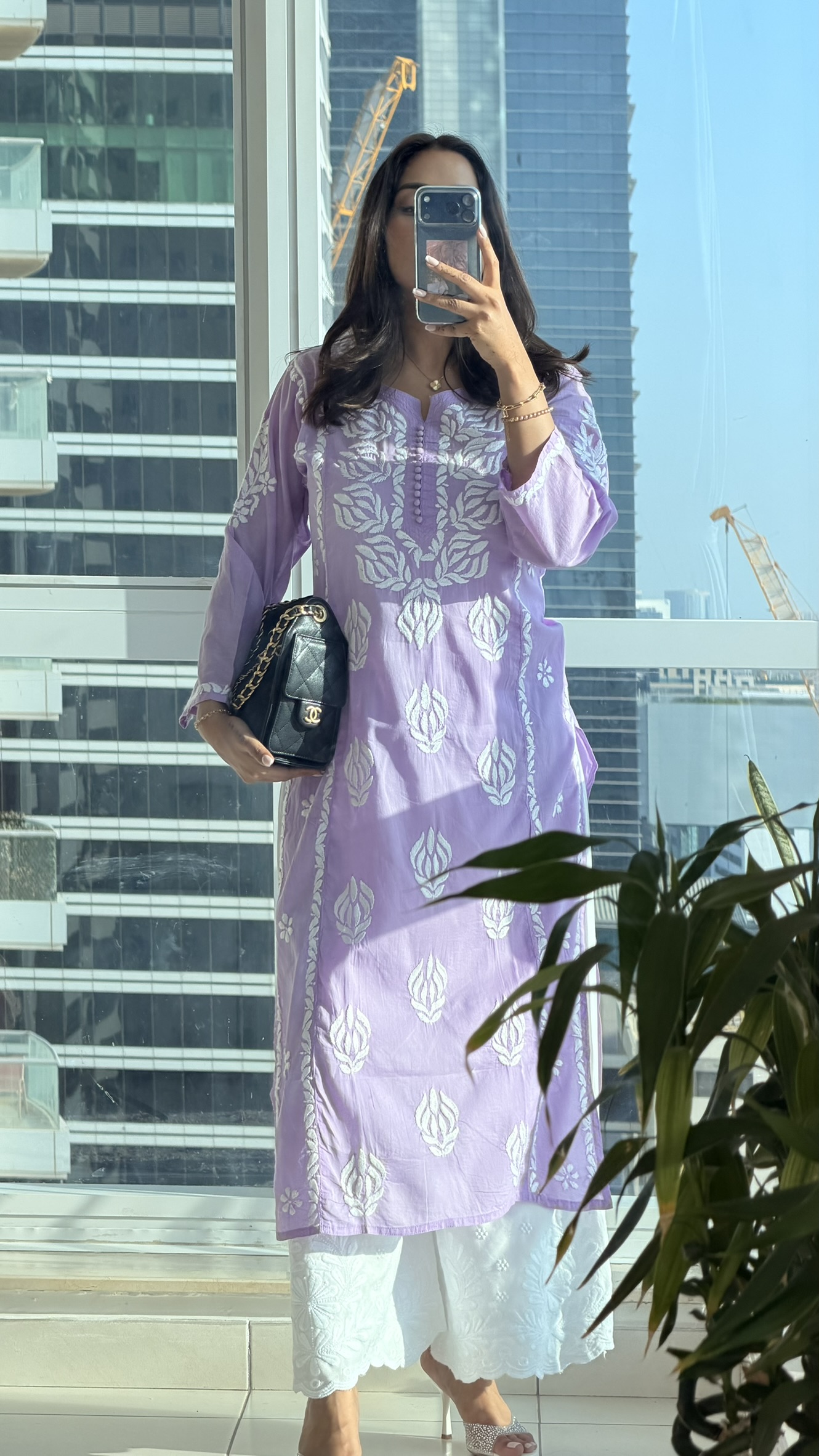Mul Mul Cotton Kurti