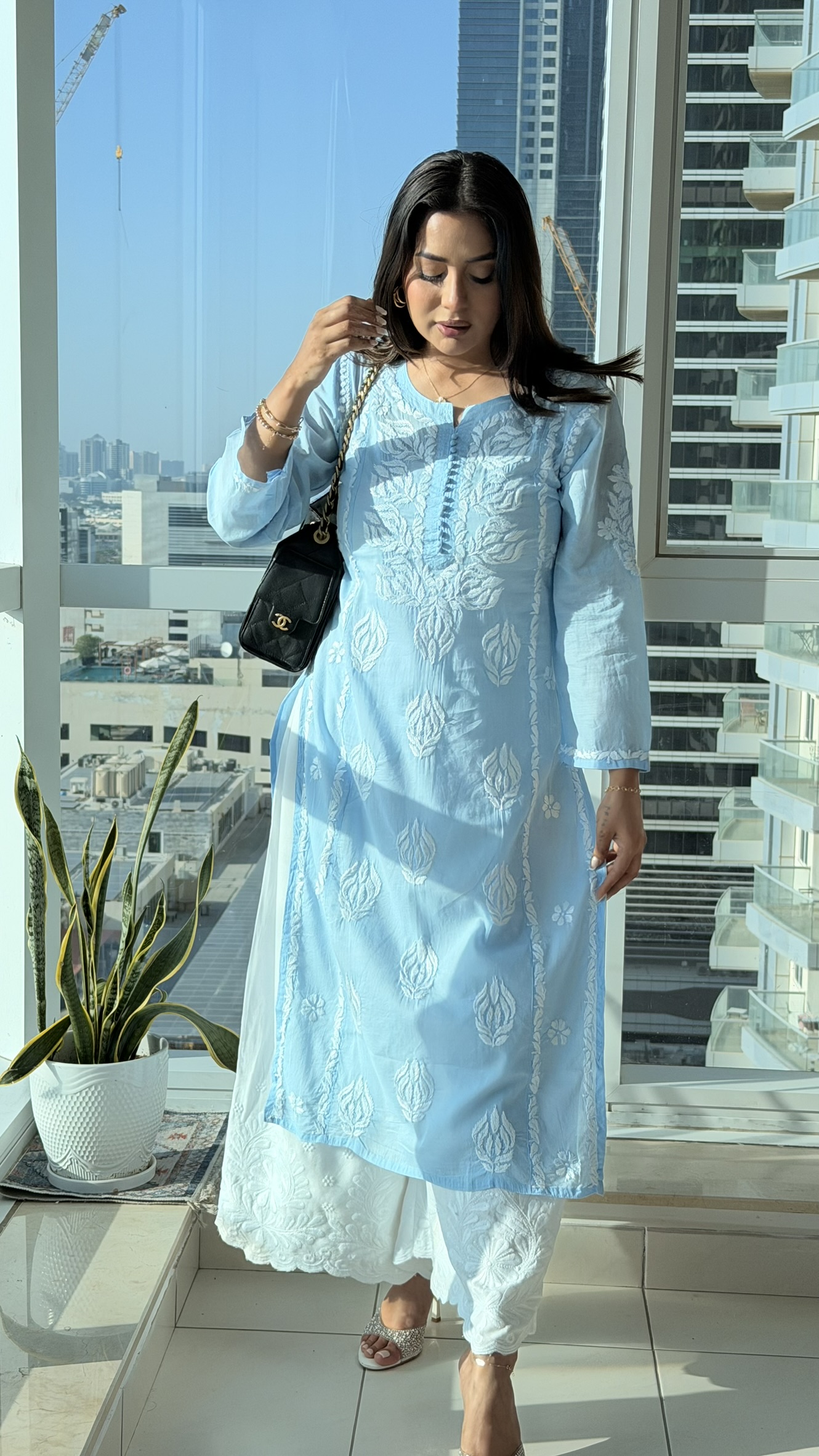 Mul Mul Cotton Kurti