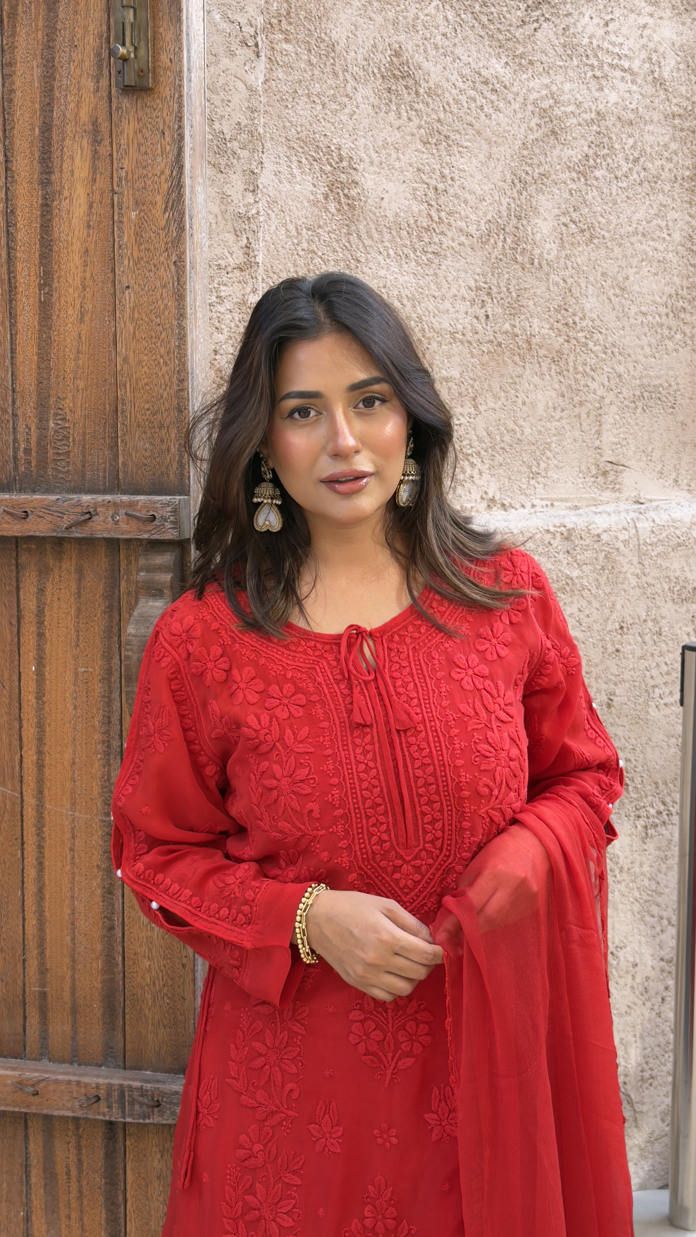 Moti Sitara - Crepe Suit