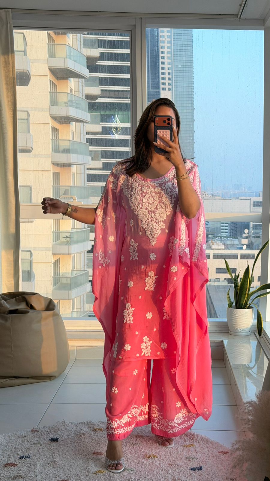 Short Kaftan - Crepe