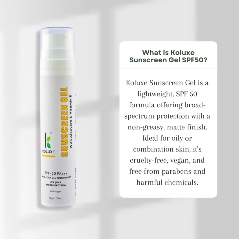 Koluxe Sunscreen Gel SPF50 50gm