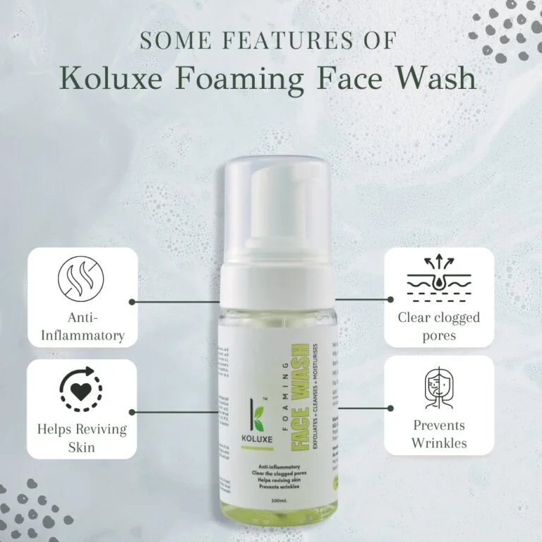 Koluxe Foaming Face Wash