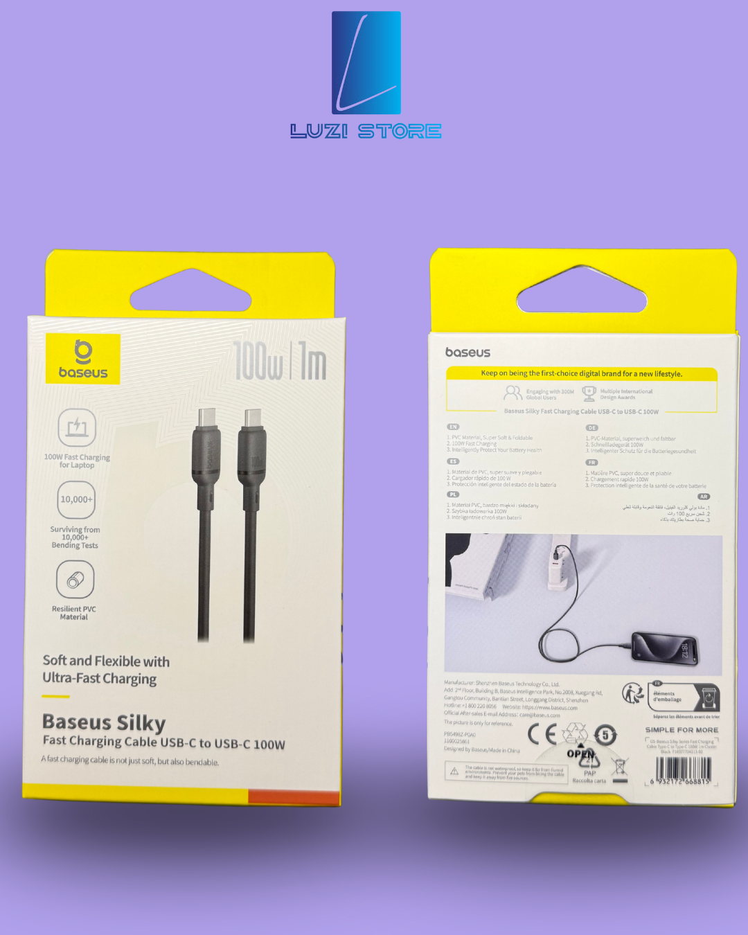 Fisha USB-C to USB-C