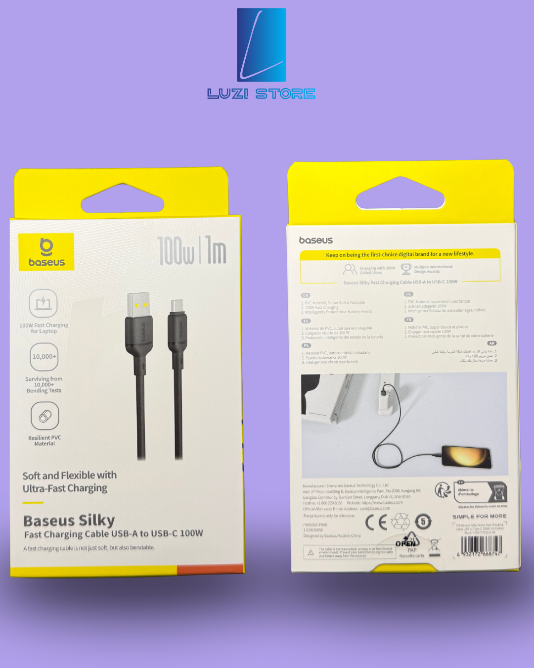 Fisha USB-A to USB-C