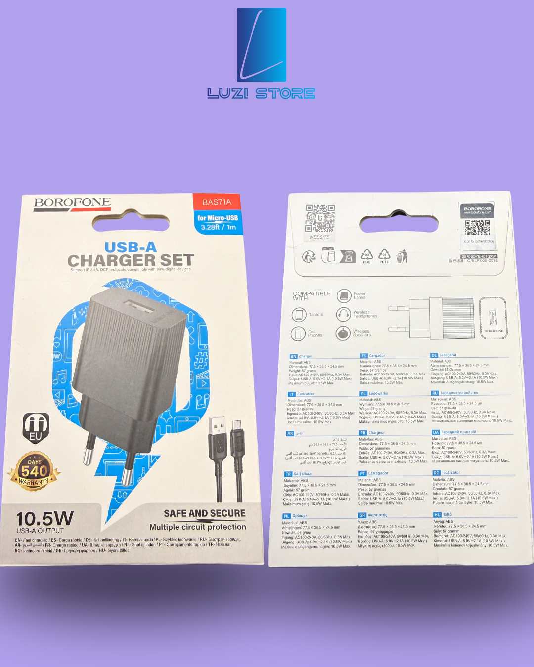 Set koke+kabell karikues micro 