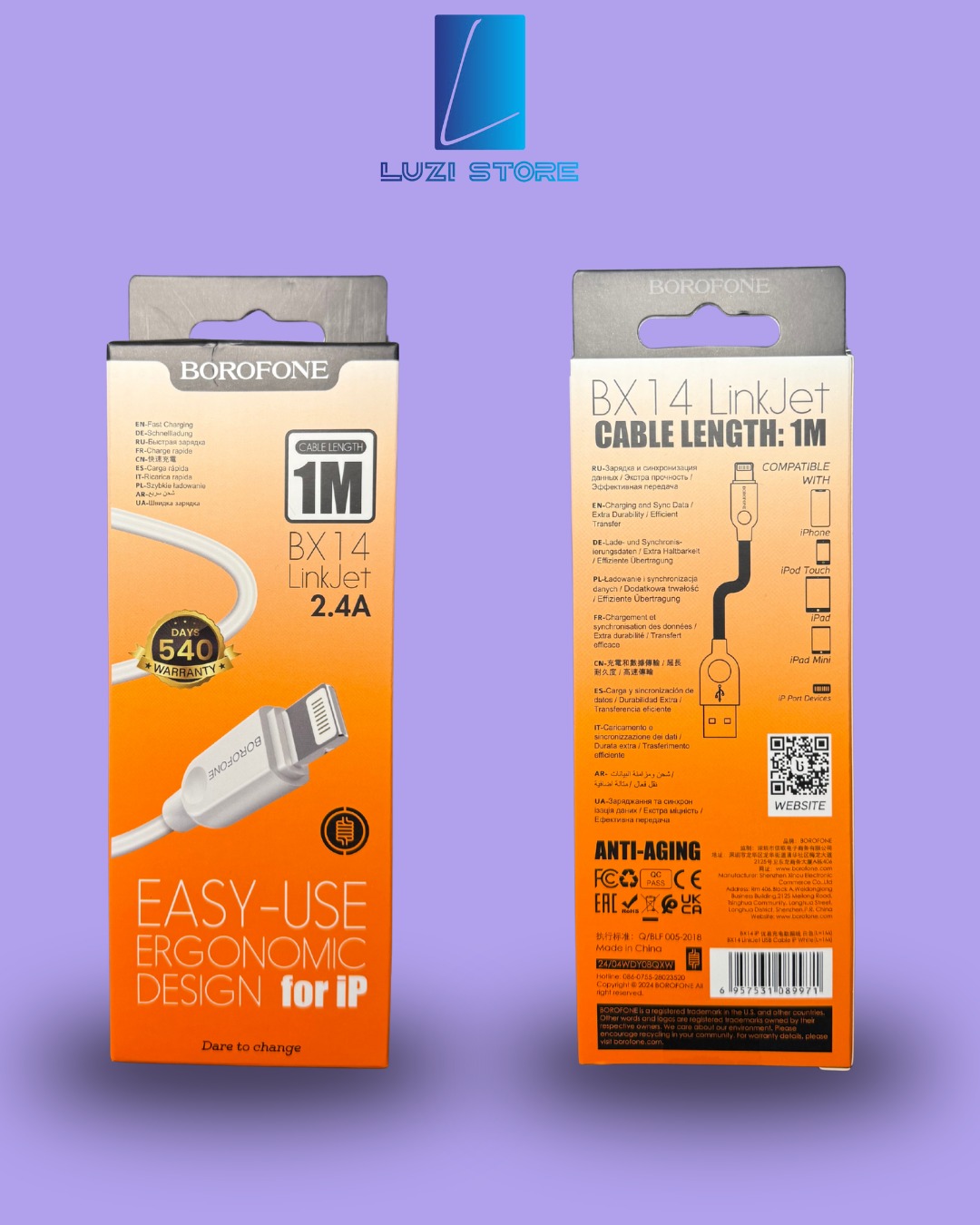 Kabell karikues USB-C to Lightning 