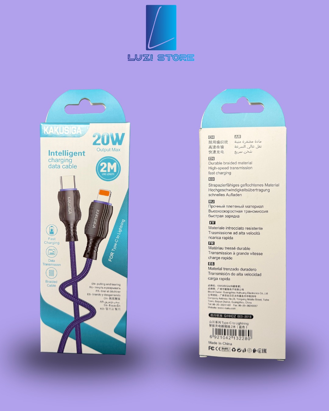 Kabell karikues USB-C to Lightning 