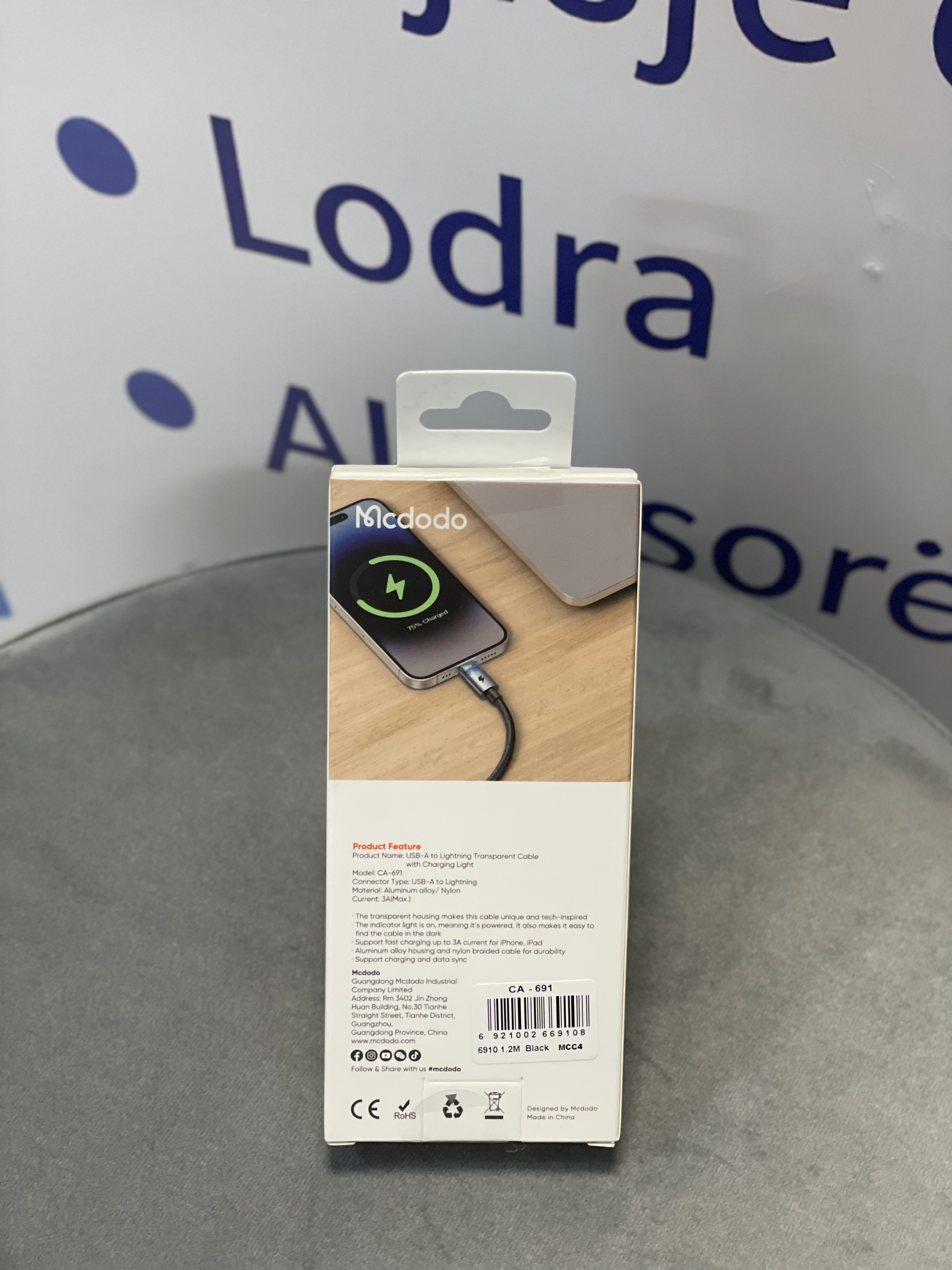 Kabell karikuesi USB to Lightning