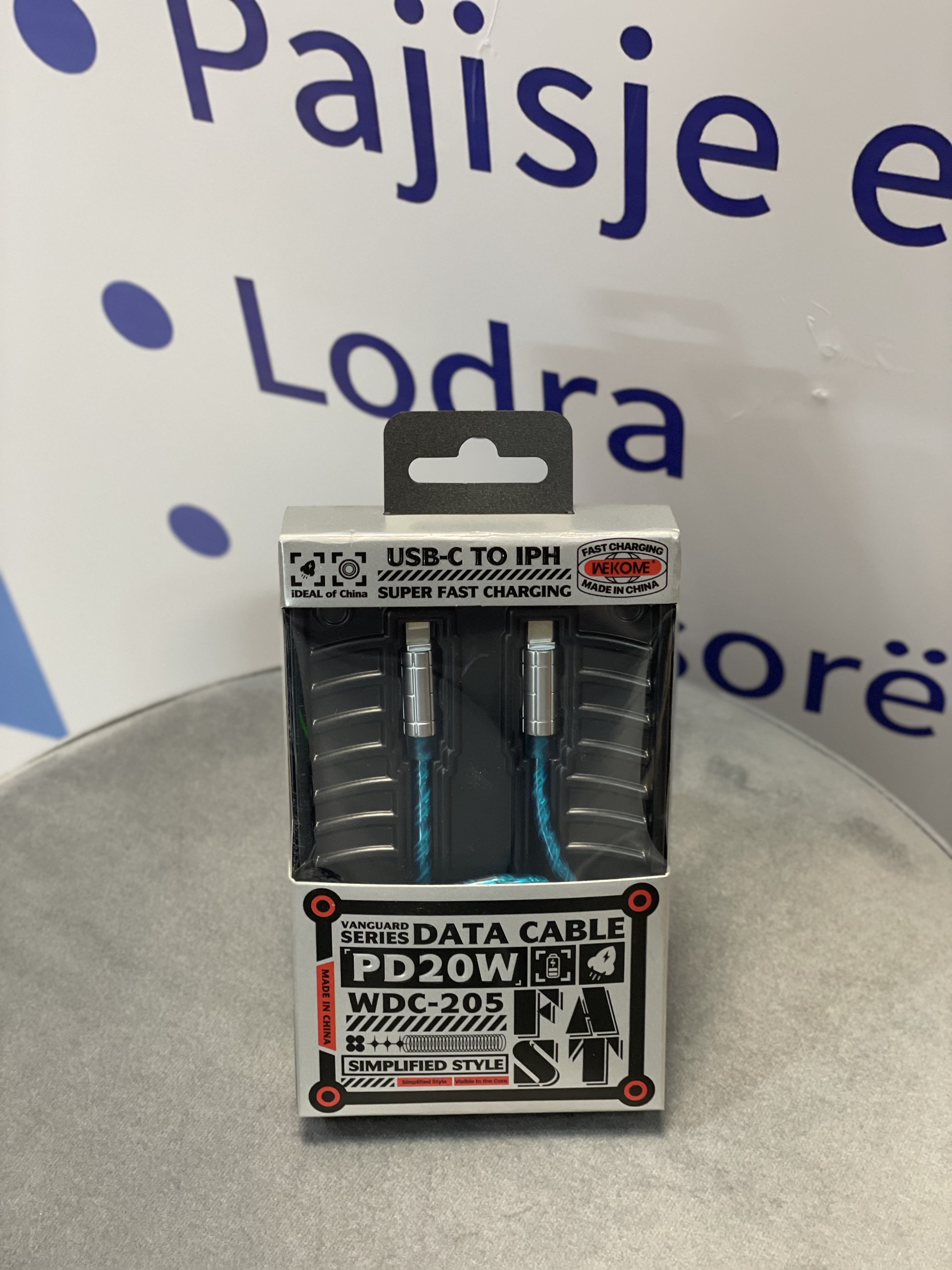 Kabell karikues USB-C to Lightning