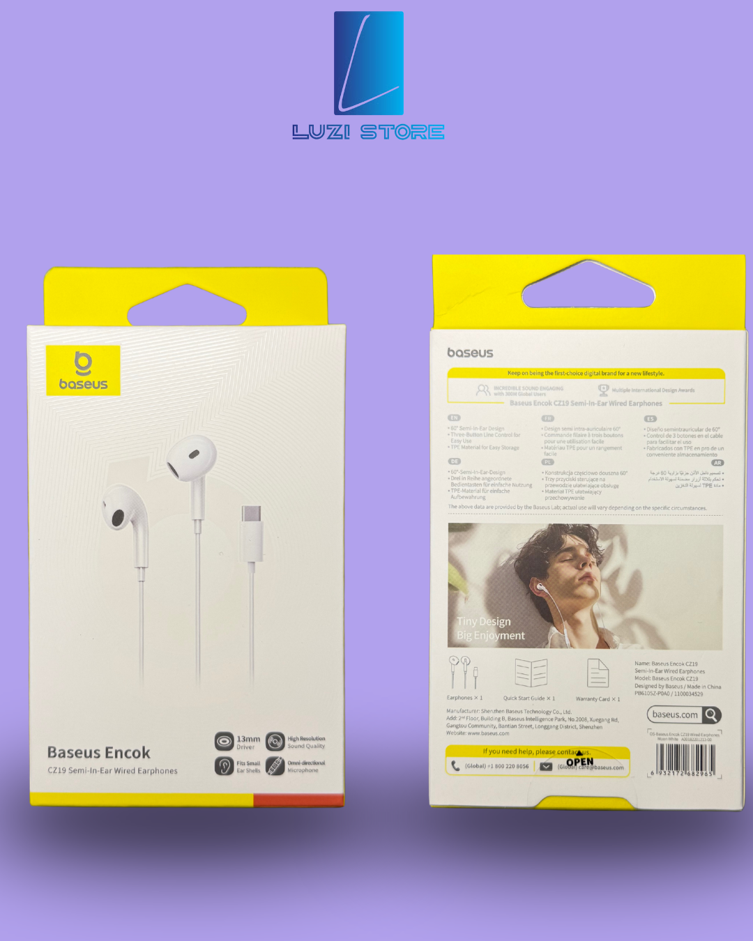 Kufje me fishe USB-C