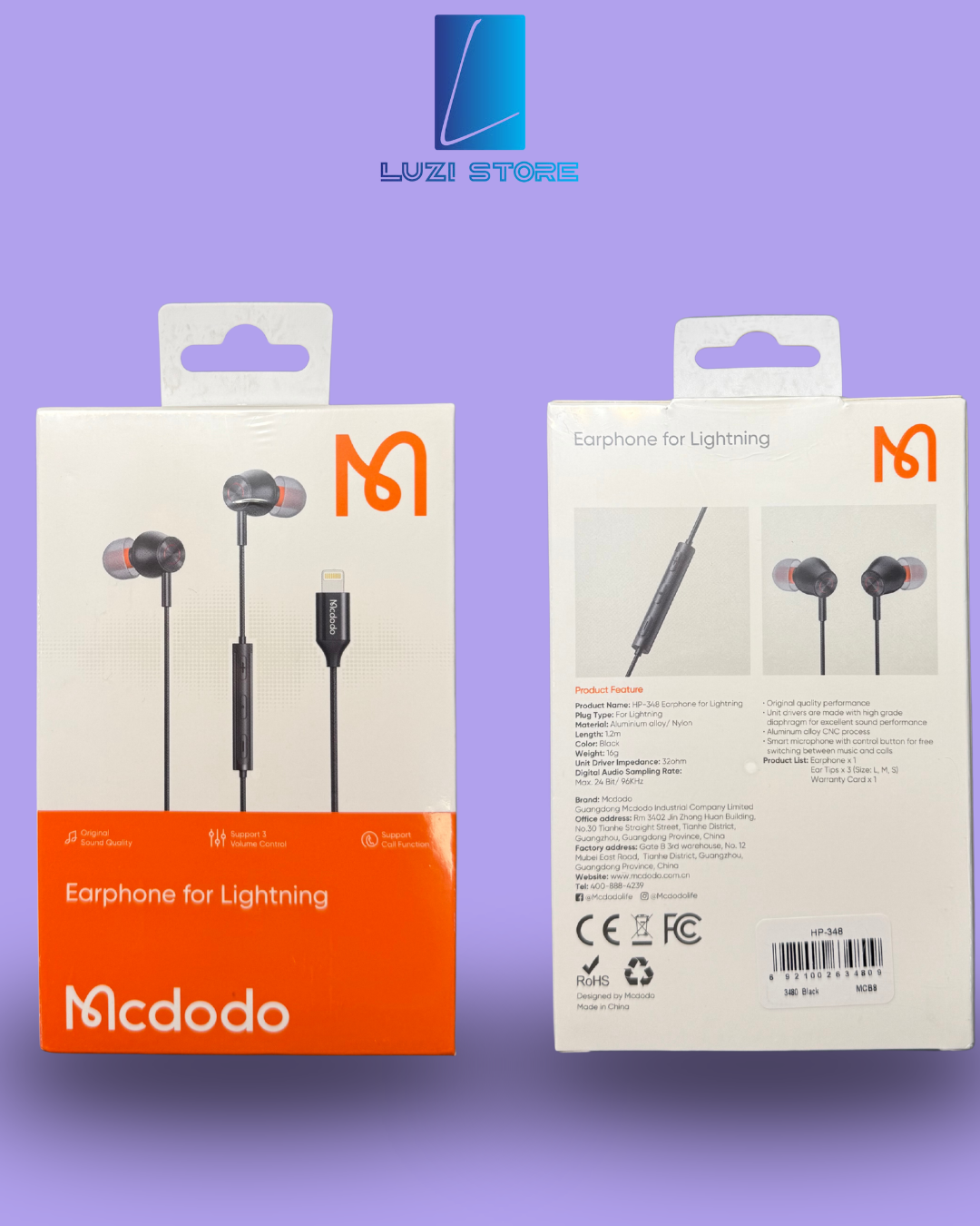 Kufje me fishe Lightning