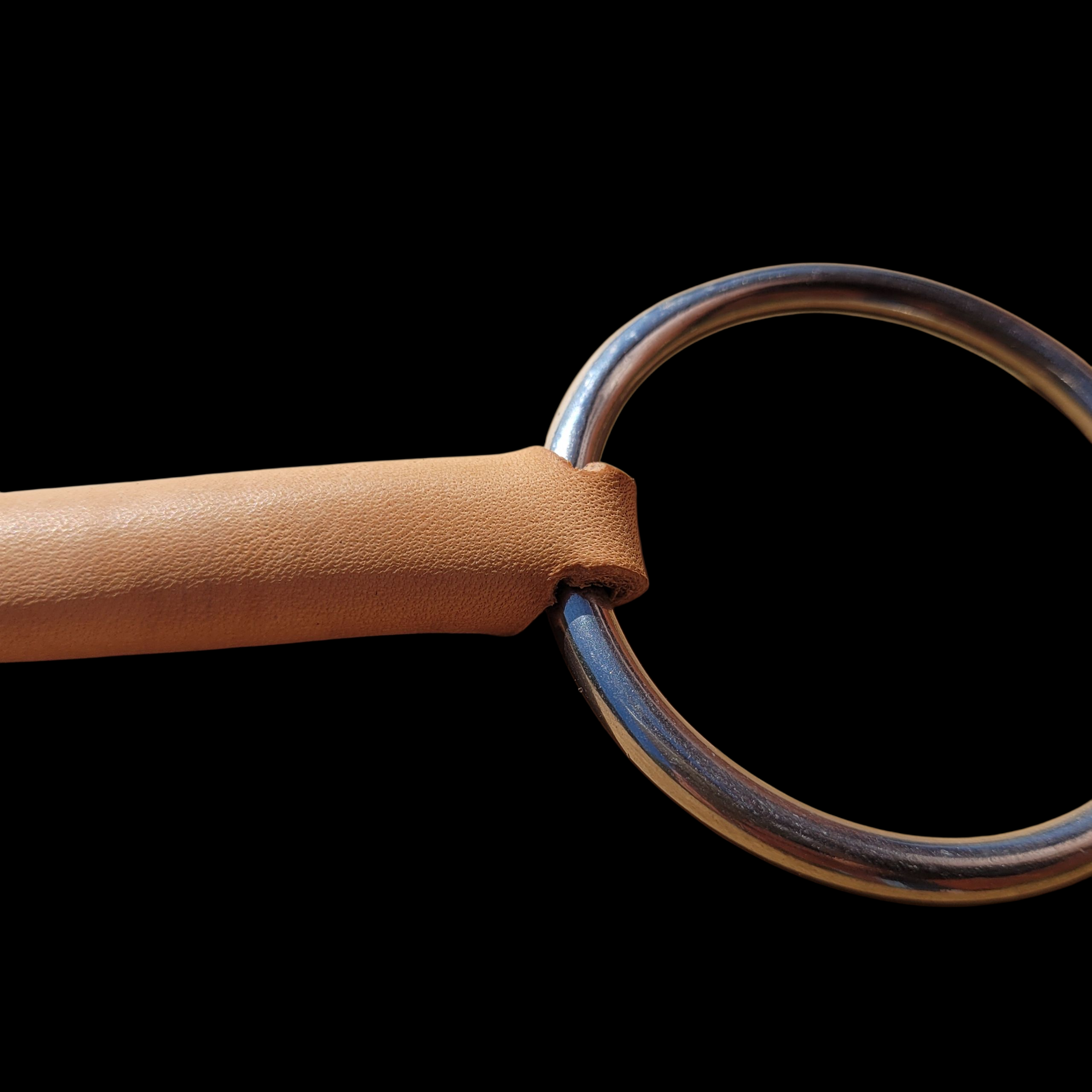 Mors en cuir tressé