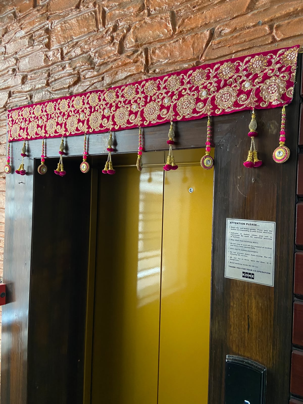 Embroidered Toran Door Hanging