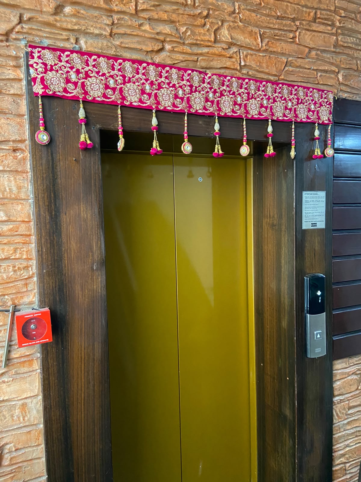 Embroidered Toran Door Hanging