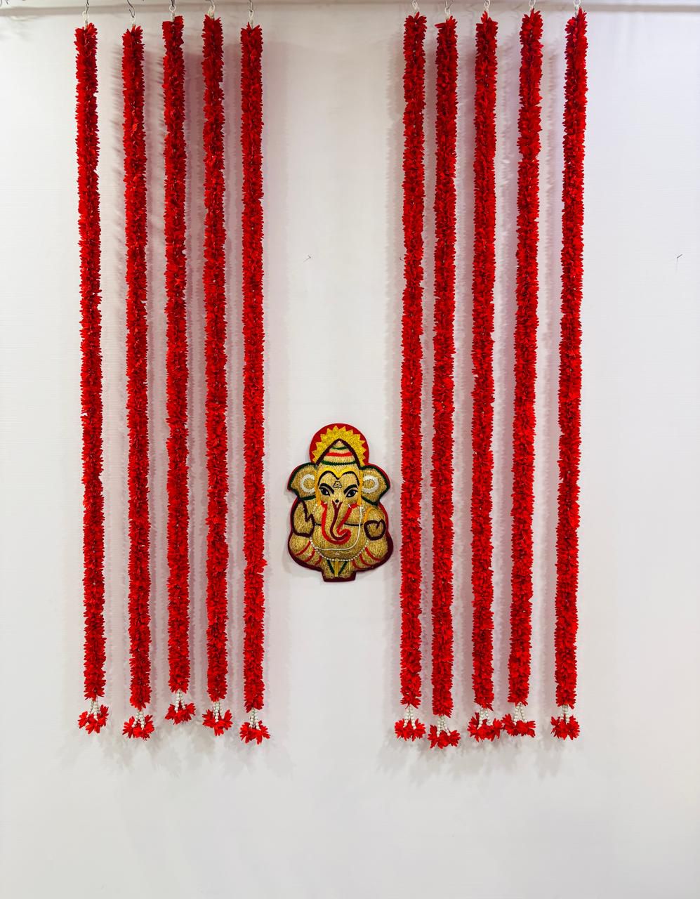 FABRIC GARLAND DOOR SET PACK OF(10)