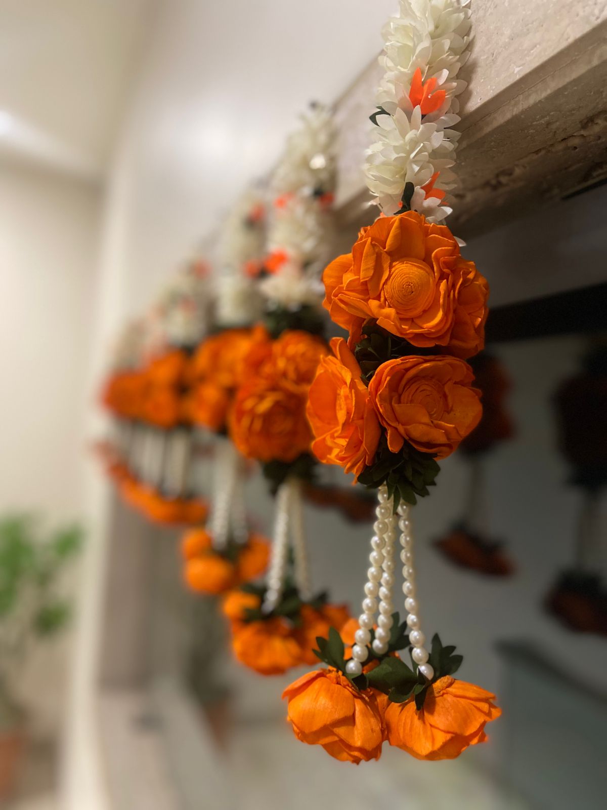 9 FLOWER hanging (pack of 5)