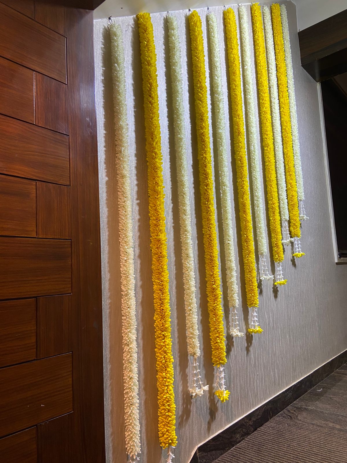 FABRIC GARLAND HANGING (PACK OF 10)
