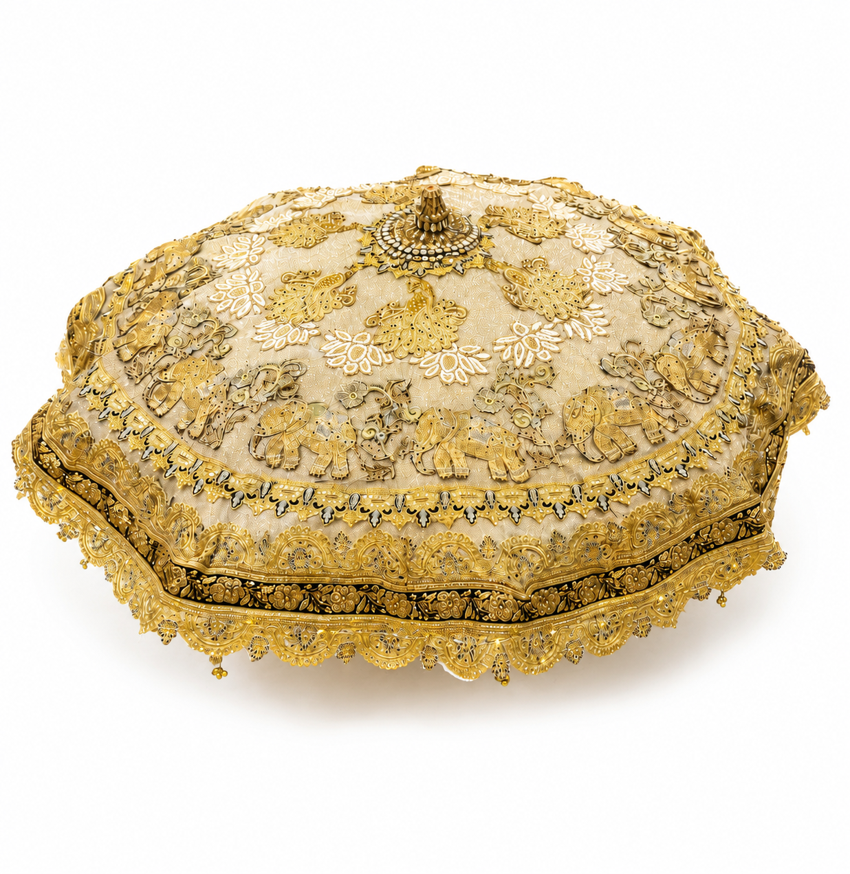 Embroidered Royal Umbrella