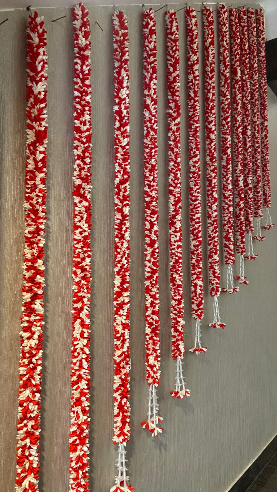 FABRIC GARLAND DOOR SET
