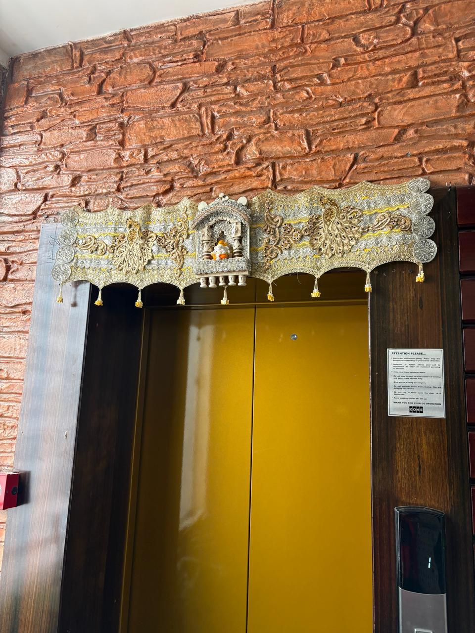 Decorative Door Toran with Ganesha