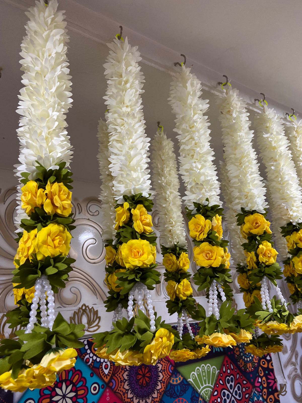 9 FLOWER HANGING (pack of 6)