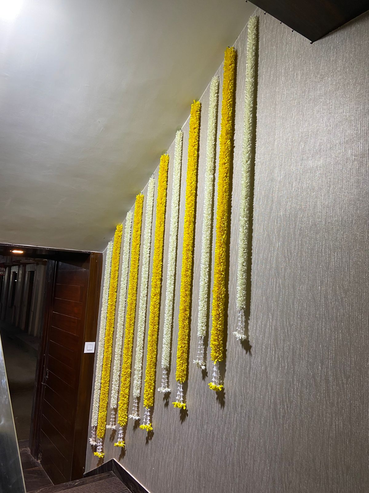 FABRIC GARLAND HANGING (PACK OF 10)