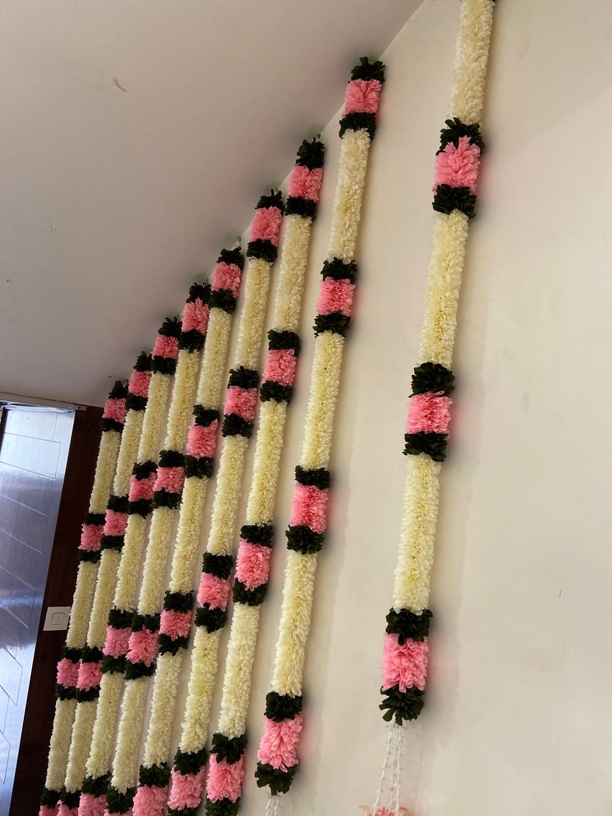 FABRIC GARLAND STRING  (PACK OF 6)