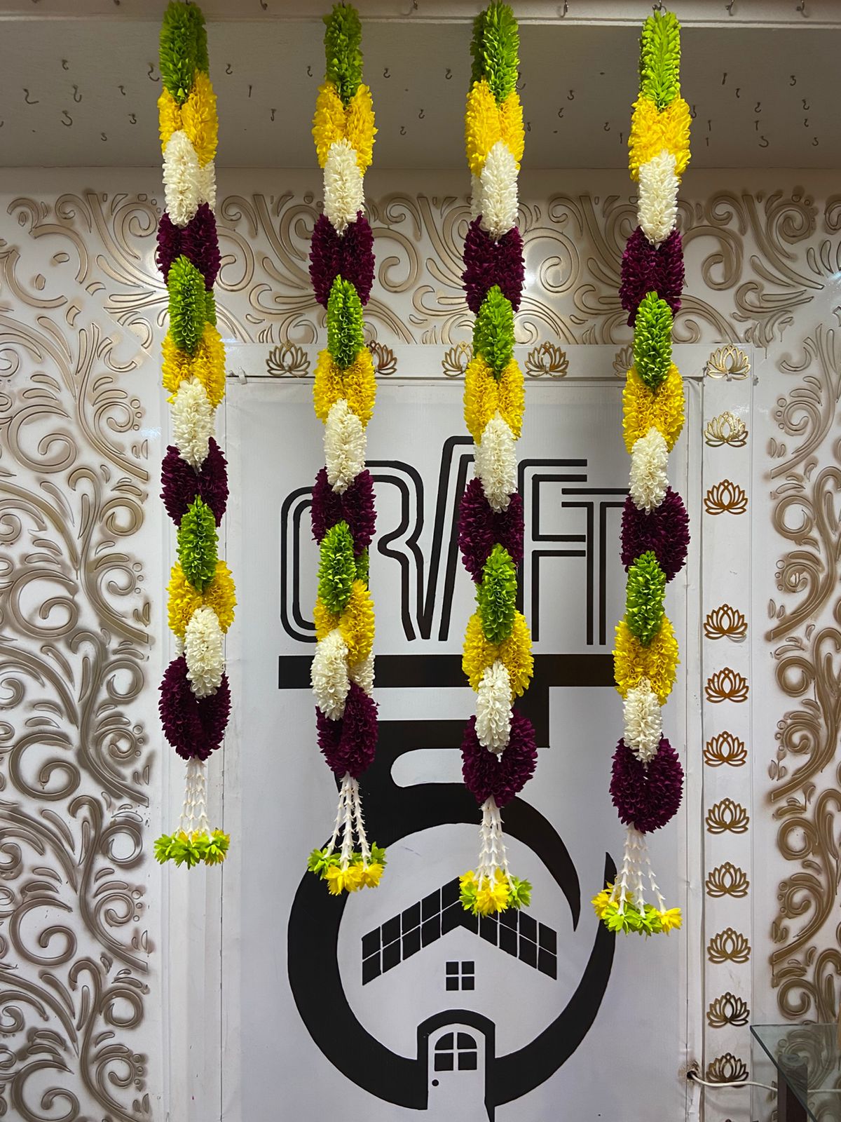 FABRIC GARLAND HANGING 