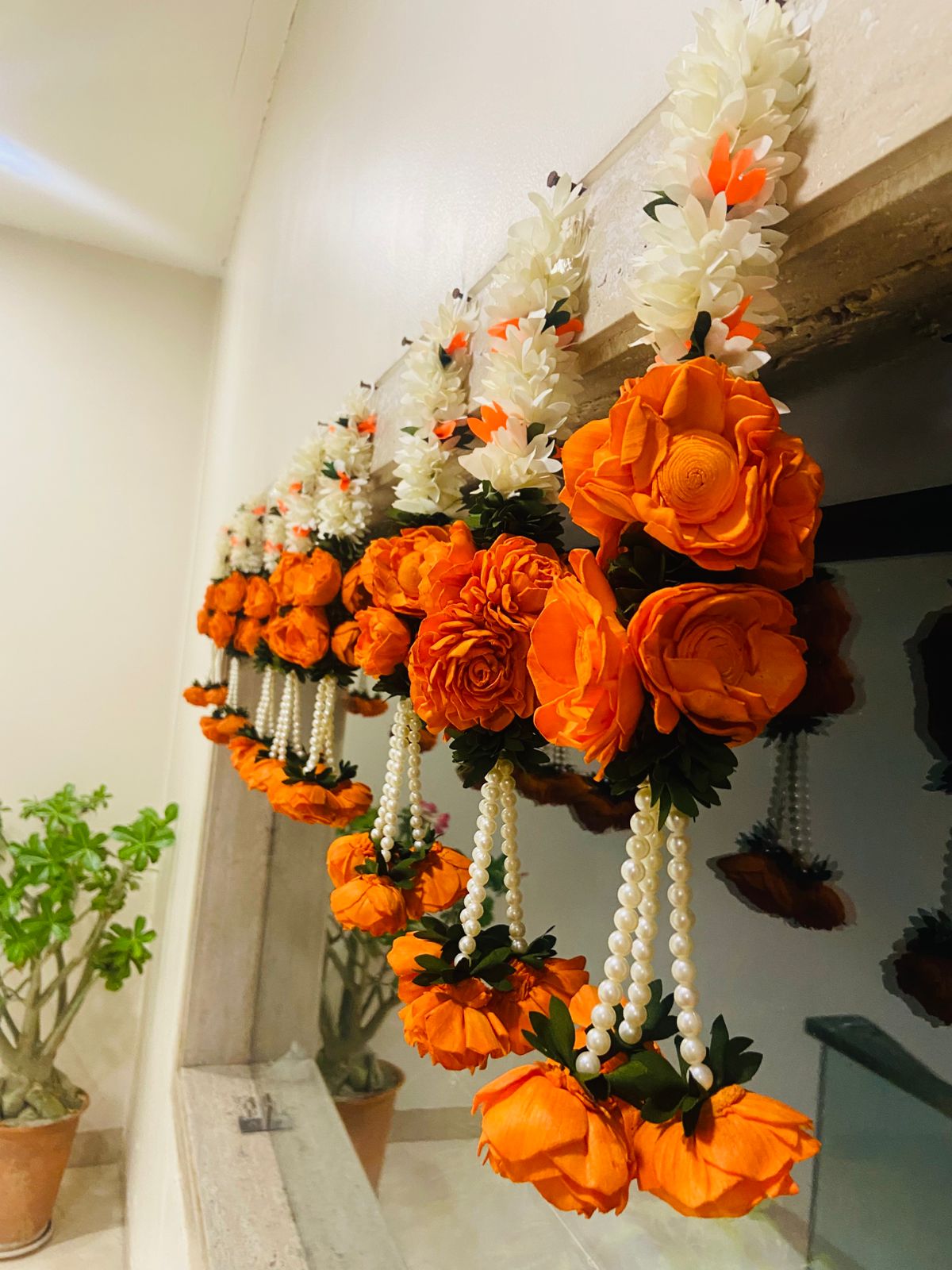 9 FLOWER hanging (pack of 5)