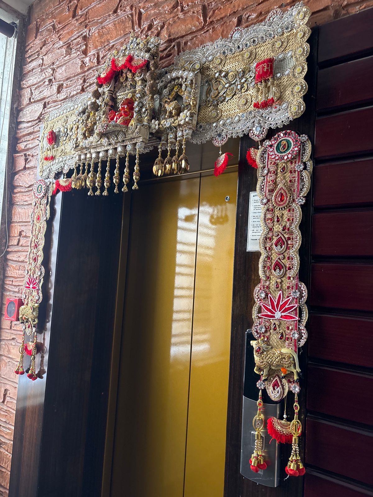 Decorative Temple Door Toran