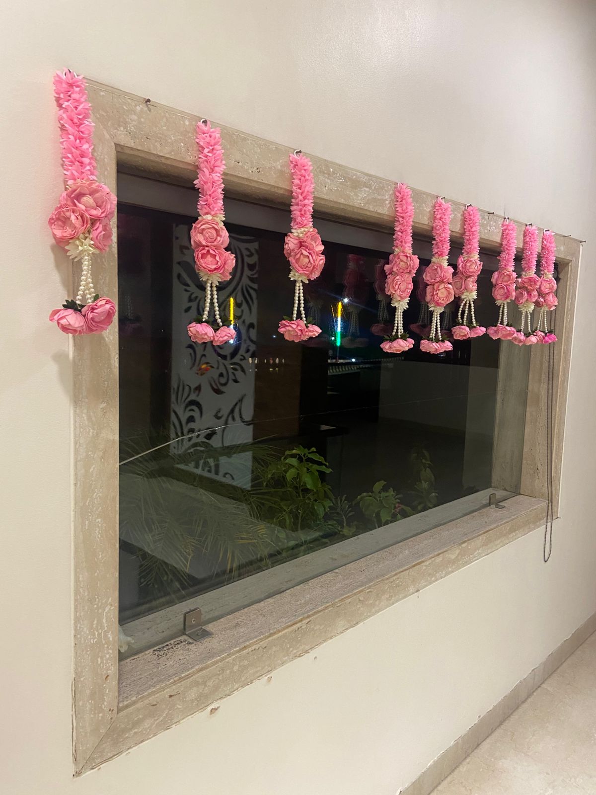 9 FLOWER HANGING (pack of 5)