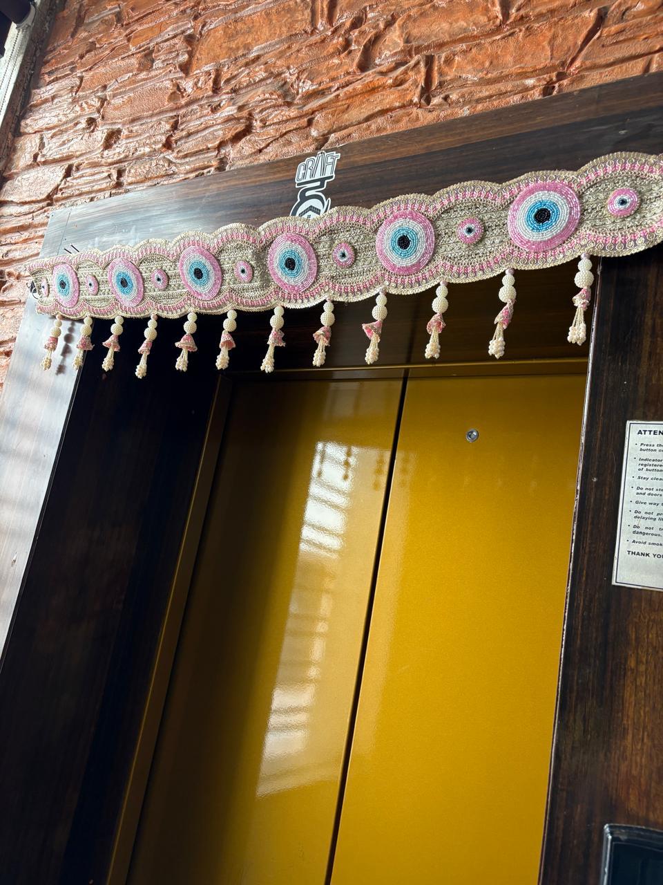 HANDCRAFTED EVEIL EYE DOOR TORAN