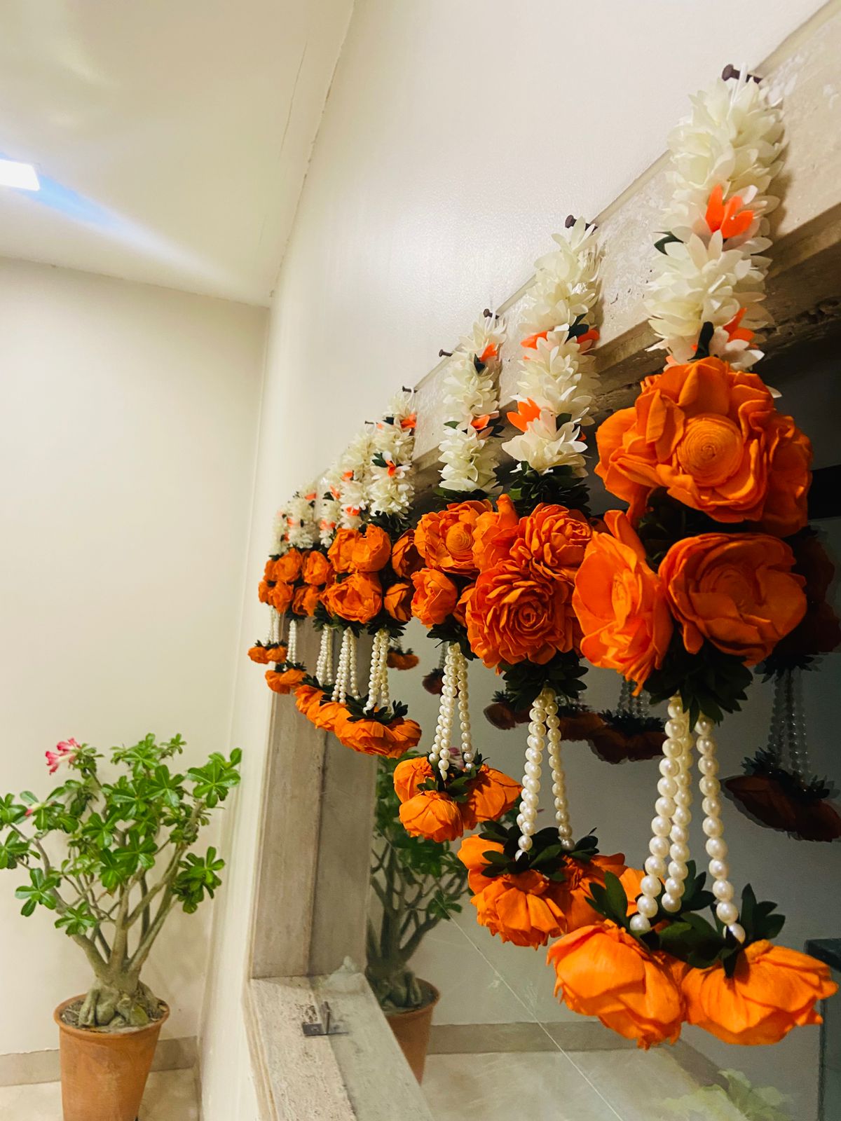 9 FLOWER hanging (pack of 5)