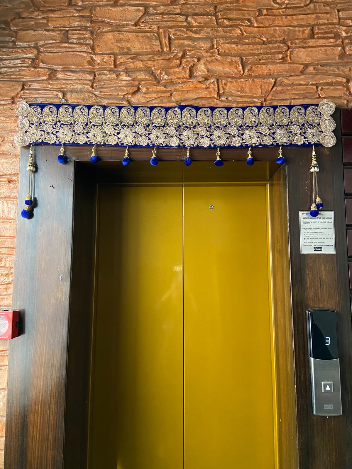 Embroidered Toran Door Hanging