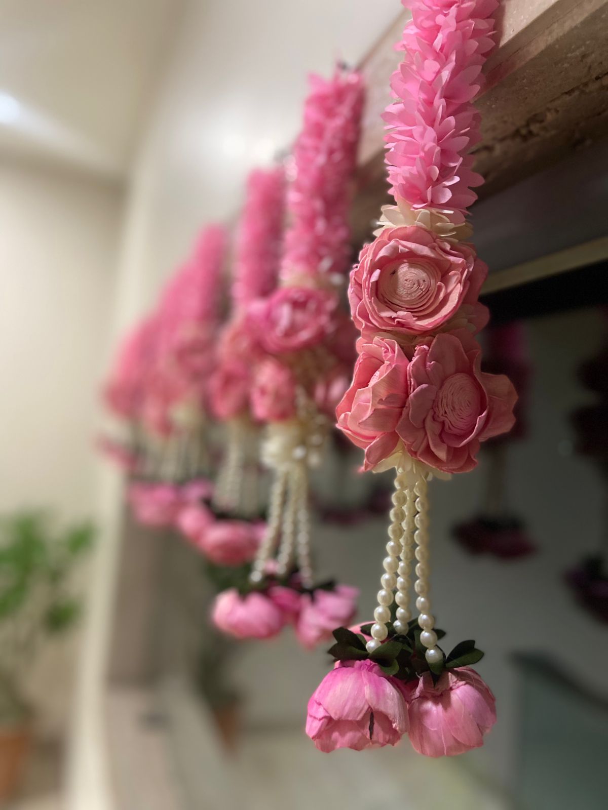 9 FLOWER HANGING (pack of 5)