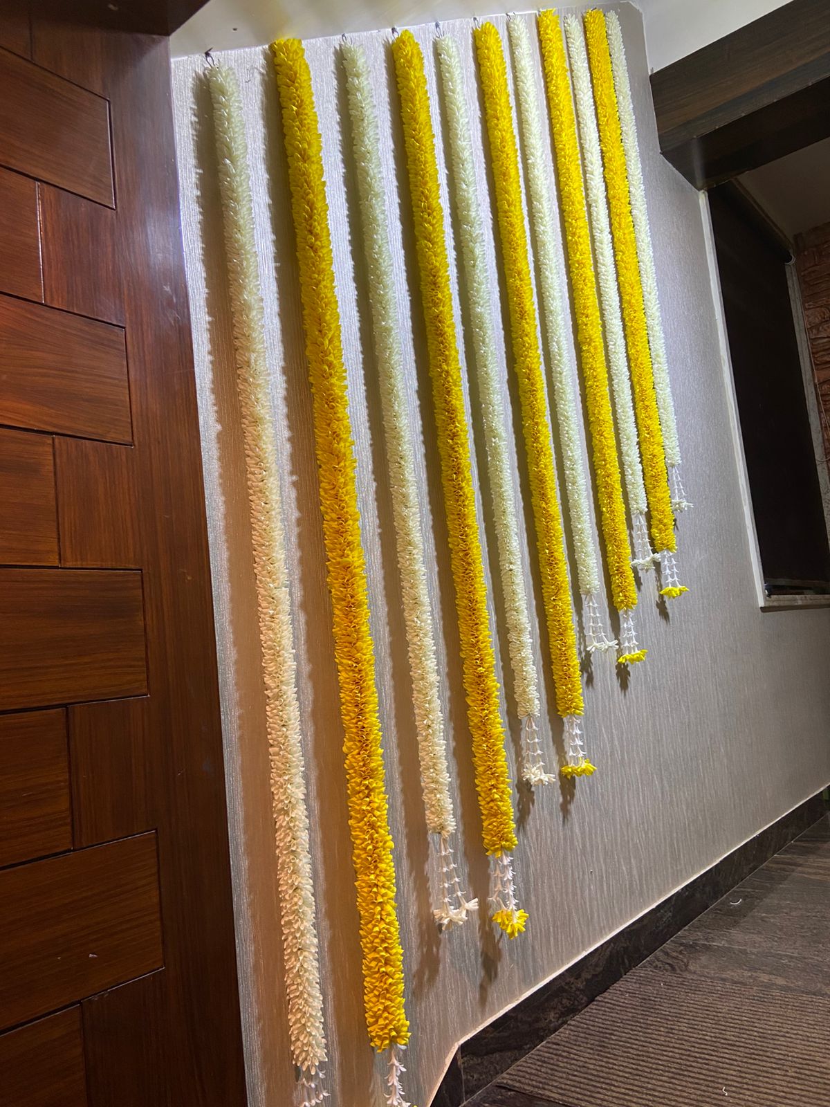 FABRIC GARLAND HANGING (PACK OF 10)