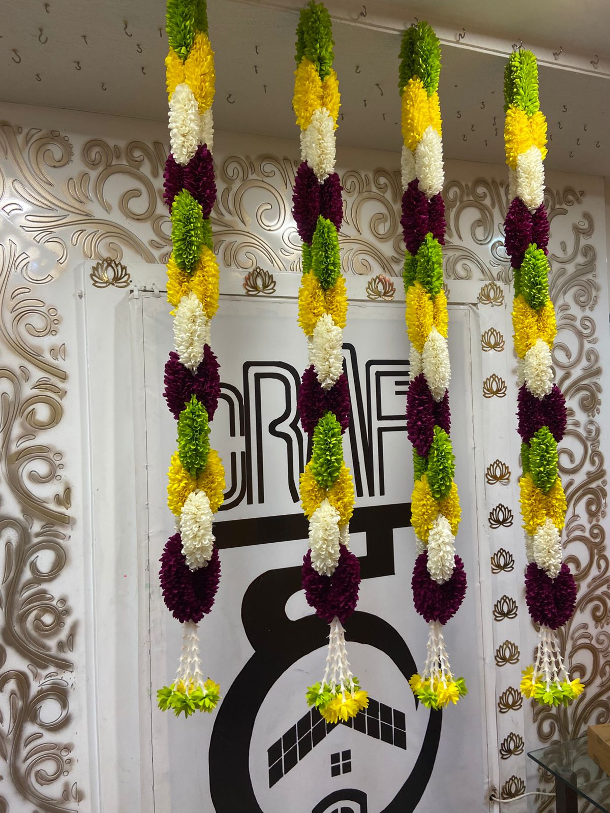 FABRIC GARLAND HANGING 