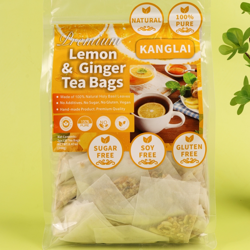 Lemon Ginger Herbal Tea (60bags)
