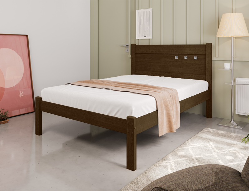 Cama de Framar Paola casal e solteira